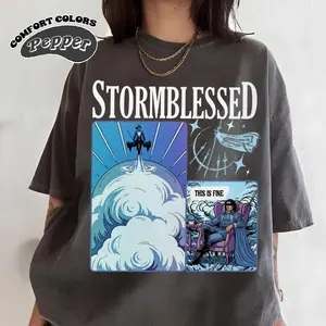 Kaladin Stormblessed This Is Fine Shirt, Stormblessed Sweatshirt, Stormlight Archive, Way of Kings Tee,City of Radiance Stormblessed Tshirt, Soft Touch, Feels Like a Favorite, Everyday Basic, Never Outdated