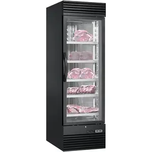 Kolice Commercial Aging Beef Showcase Fridge, Beef Aging Cabinet, Aging Meat Refrigerator, Dry Aging Beef Showcase Fridge-500L, 5 Tiers, Smart Temperature and Humidity Controller