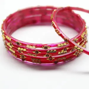 Authentic Indian Bangles - Blush Elegance