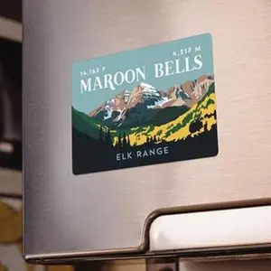 Maroon Bells Colorado 14er Magnet