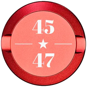 Trump 45 47-My Tyn Co. Custom Aluminum ZYN Tyns for ZYN Pouches Waterproof and Airtight, 2 Compartments!