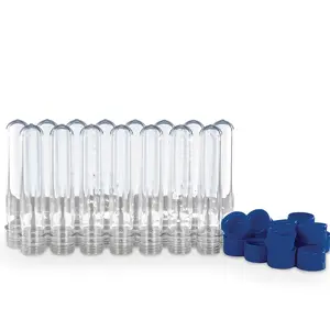 Large Plastic Test Tubes with Caps, Test Tubes for Kids, 15 Pack