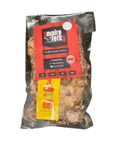 Empire Jerky Chiltepín Carne Seca Crispy Dried Beef Snack Thin Slices for Crispy Texture Super Delicious Taste US Made Thin Slices Ensure Crispy Texture