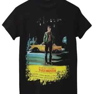 Taxi Driver - Movie Poster Inspired Unisex Black T-Shirt