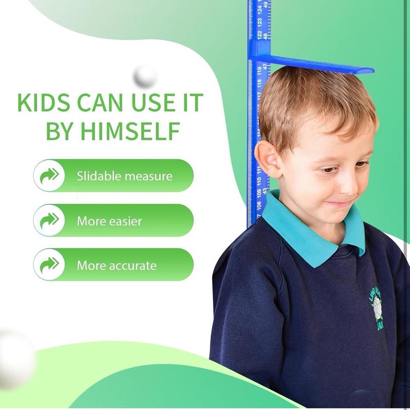 Height Measurement for Wall - 3D Removable Growth Height Stick, 79 Inch Wall Mounted Splicing Height Ruler for Kids Baby Nursery