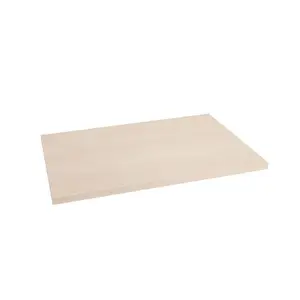 212 MAIN Wooden Wall-Mount Decor Shelf - Knape & Vogt 16 in. White Oak Shelf for Closet Culture System Home Organization