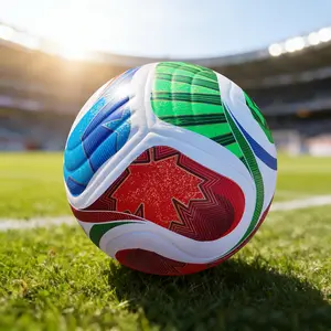 2026 Size 5 Soccer Ball Football training ball Personalized soccer ball Equipment for Adults & Teenagers Ideal for Indoor Outdoor Sessions Versatile Handmade Ball Youth training Sports gift ideas Durable non-slip pu material Curve shot training ball