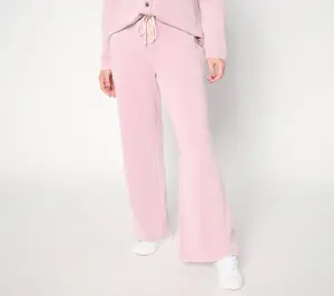 Peace Love World Petite French Terry Full Length Length Pants