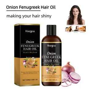 Onion Fenugreek Hair Oil | Nourishes Follicles, Boosts Hair Fullness | Hydrates Dry Strands, Adds Shine | No Residue, Easy to Rinse | Ideal for All Hair Types, Post-Wash Care