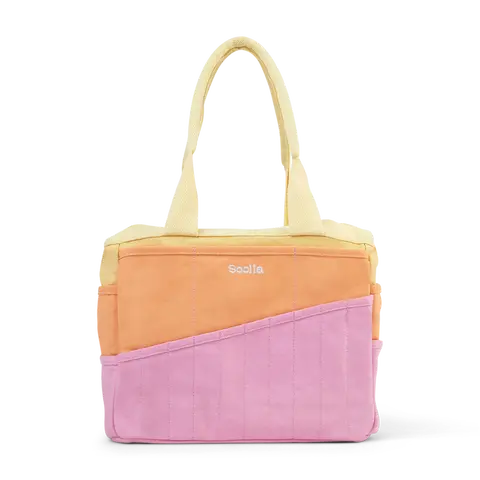 Soolla® Studio Bag, Becca Sands Edition – 30-Pocket Canvas Organizer for Pottery, Art, Knitting & Crochet