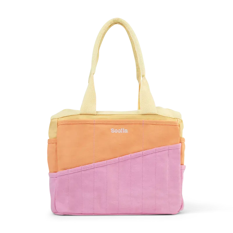 Soolla® Studio Bag, Becca Sands Edition – 30-Pocket Canvas Organizer for Pottery, Art, Knitting & Crochet