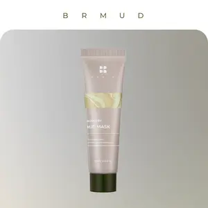 [Official Shop] BRMUD Relief Mud Mask 30ML - Travel Size, Moisturizing 30% Boryeong Mud Formula for Relaxation and Skin Care - Hydrate, Moisture, Pore care, All Skin Type
