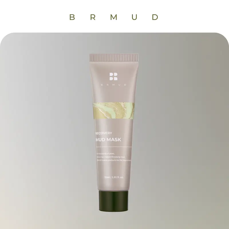 [Official Shop] BRMUD Relief Mud Mask 30ML - Travel Size, Moisturizing 30% Boryeong Mud Formula for Relaxation and Skin Care - Hydrate, Moisture, Pore care, All Skin Type