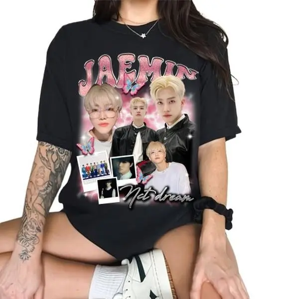 Nct Dream Graphic T-shirt Feat. Jaemin, Mark, Renjun, Haechan
