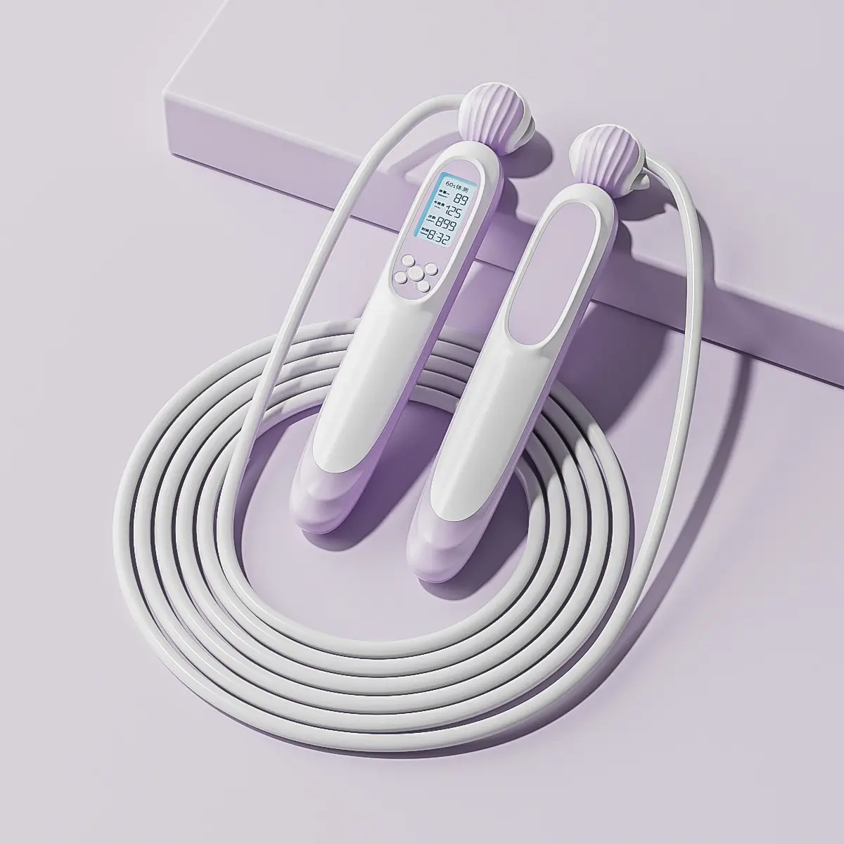 Lavender Purple-Long Rope-Counting