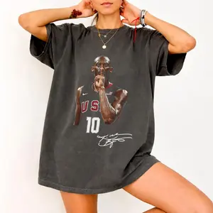 Kobe Mamba Black Bryant Team USA Vintage Basketball Graphic Comfort Colors Shirt, Fan Gift