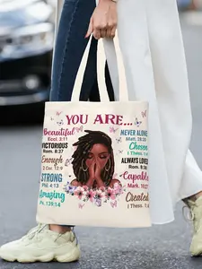 Spring Summer New Beach Vacation Bag, Lightweight Large Capacity Commute Bag, Portable Shopping Bag, Cartoon Shoulder Bag, Multifunctional Backpack