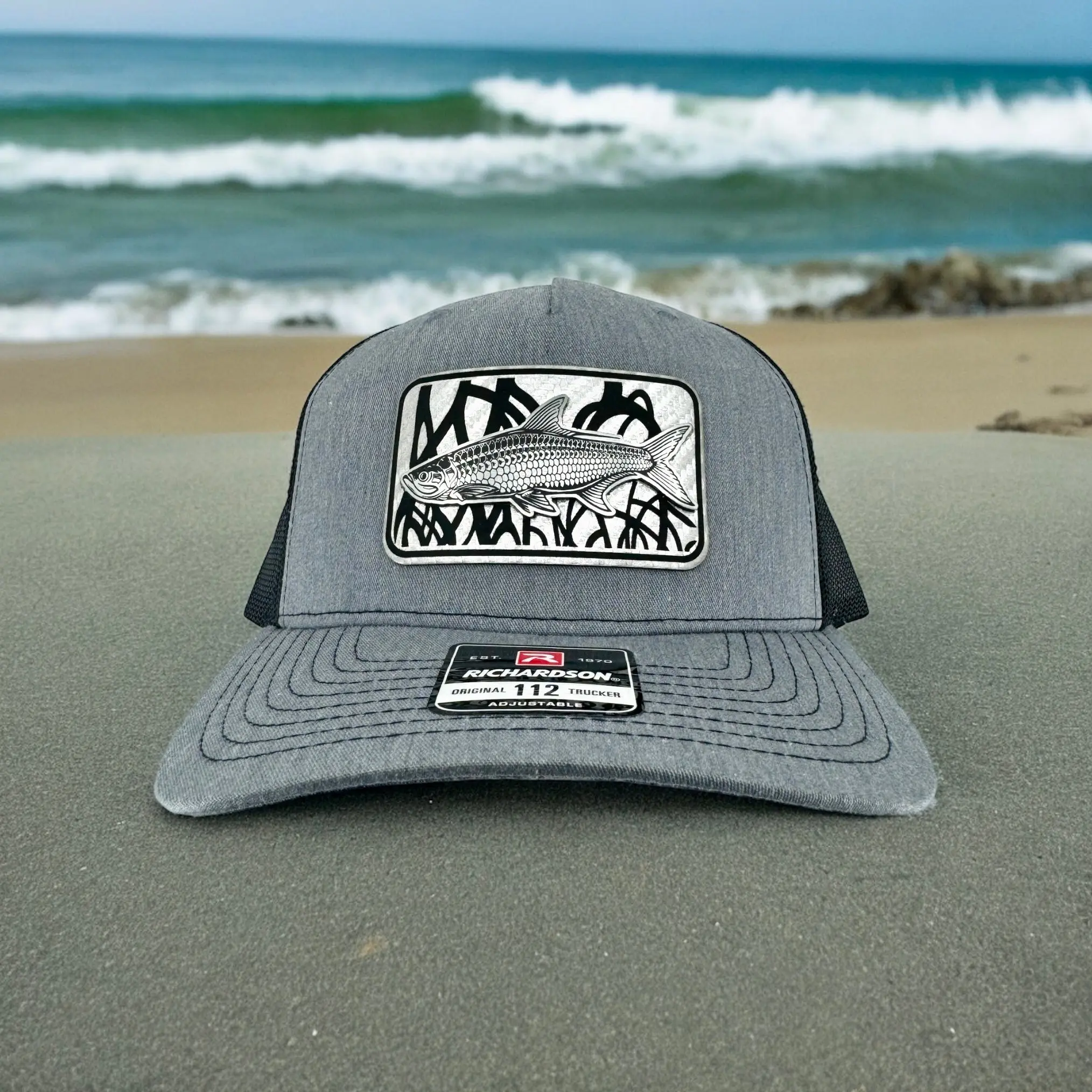 Tarpon | Fish Hat | Fish Art Hat | Tarpon Fish Art | Fishing Gift | Fishing Hat | Gifts for Men | Gifts for Women | Tarpon