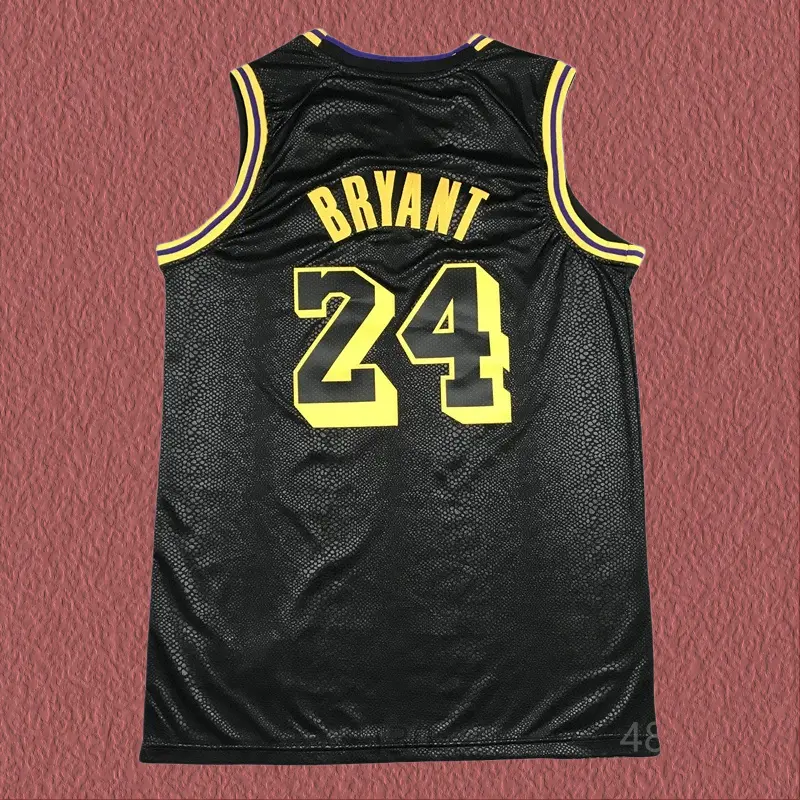 Kobe Bryant Men's Classic-Design Sleeveless stitched Retro Basketball Jerseys Black shirt