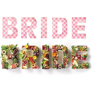 Pop Fizz Designs | Charcuterie Fillable Letters