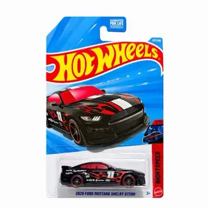 Hot Wheels 2020 Ford Mustang Shelby GT500 Night Speed Die-Cast Car Model 971/290 Collectible Toy
