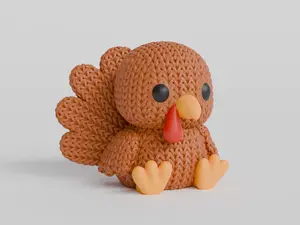 Knitted Turkey