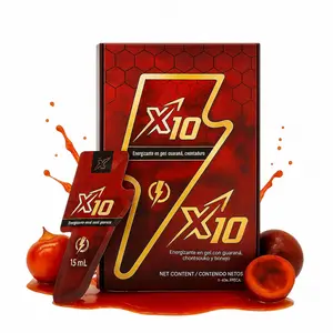 X10 Natural Energy Shot- Energy Drink with Gurana | Focus and Performance Boost (7 Pack x 15 ml)