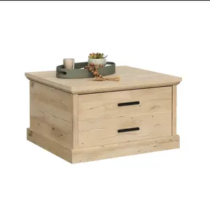 Aspen Post Coffee Table, Prime Oak finish