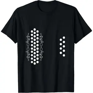 Retro Air Accordion Player Choir Musician Men Mexico Vintage T-Shirt Small Size Classic Music Lover Gift