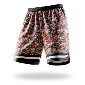 The G.O.A.T. “LIT” Streetball Shorts