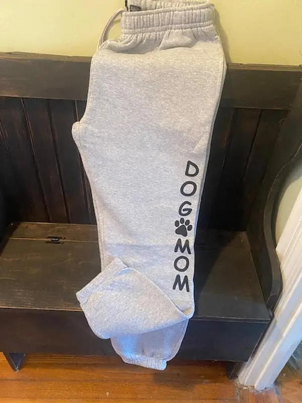Dog Mom Pocket Sweatpants w/ Cuffs