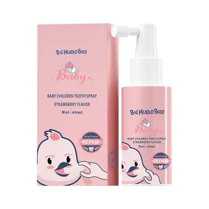 Kids Probiotic Tooth Spray - No Brush Oral Care for Toddlers, Strawberry & Orange Flavor, Cavity Prevention for Babies