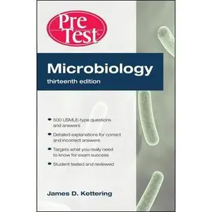 USED-Microbiology PreTest Self-Assessment and Review 13th Edition (PreTest Basic Science) by James Kettering (Paperback)