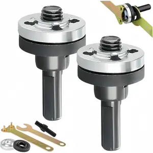 Three-Piece Angle Grinder Adapter Set, Manual Electric Dual-Use Conversion, Multi-Functional Tool Adapters, 10mm Metal Connector Rods