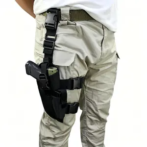 Thigh Stand Bag, Adjustable Right-Hand Tactical Leg Holster with Magazine Clip,Secure Hold for Sports & Outdoor Use, Includes Clip