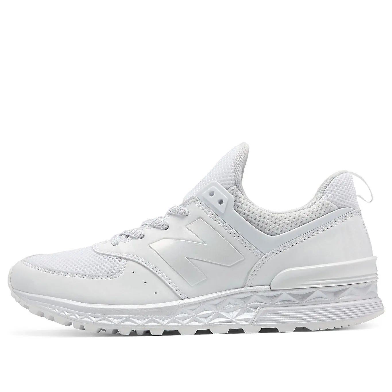 (WMNS) New Balance 574 Series 'All White' WS574SAP