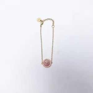 Pre-owned Dior Mental&Crystal Bracelet T10416738