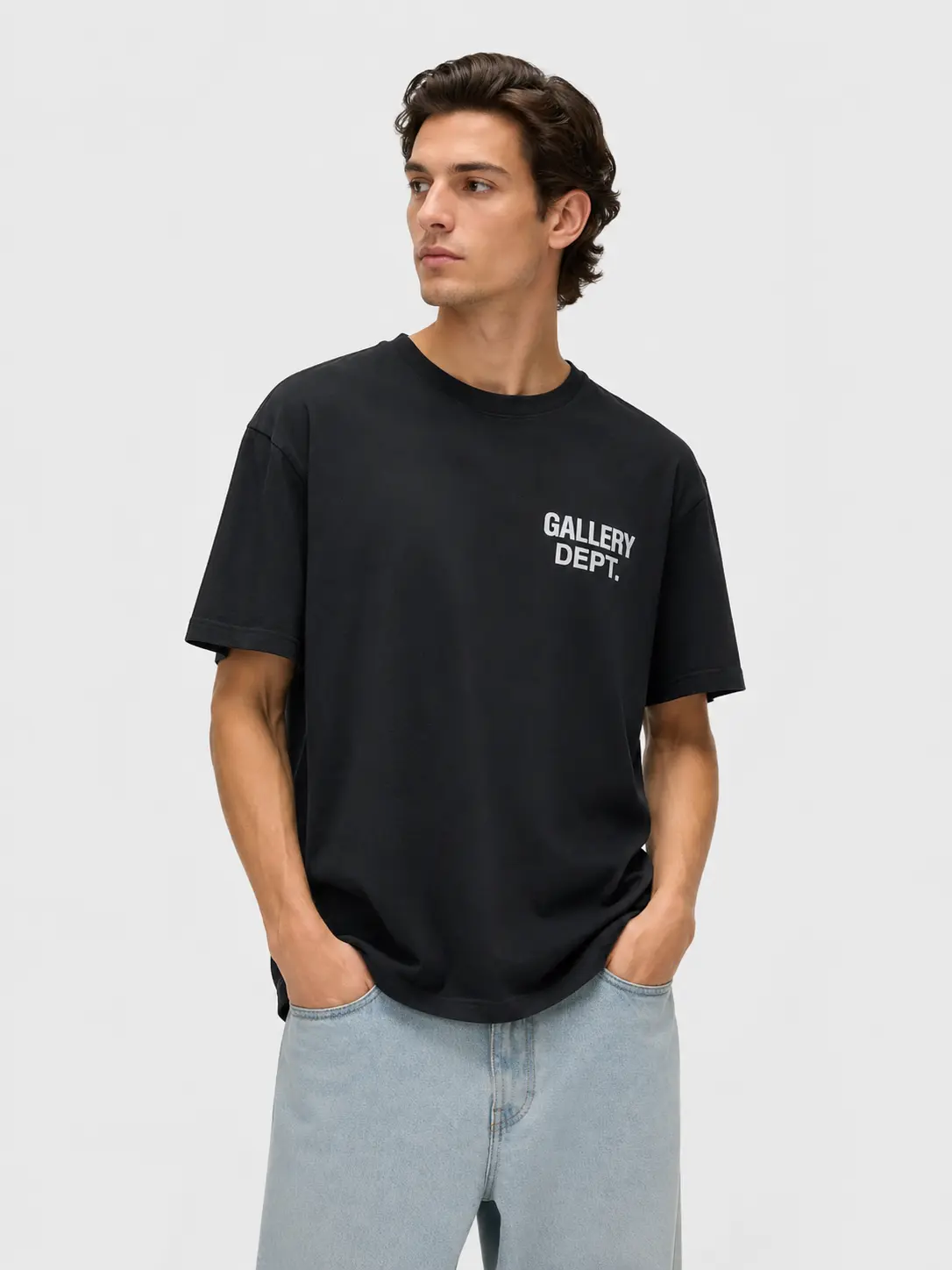Gallery Dept Hollywood Logo T Shirt, Gallery Dept Vintage Streetwear Tee, Casual Graphic Shirt, Unisex Street Fashion Top