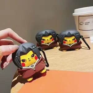 1 piece of dirty earth reincarnated weasel earphone case,Cute Anime wireless Bluetooth earphone case, drop resistant, durable and stylish accessory, suitable for AirPods pro3/1/2/3/4/pro/pro2(Different models may have different shapes)