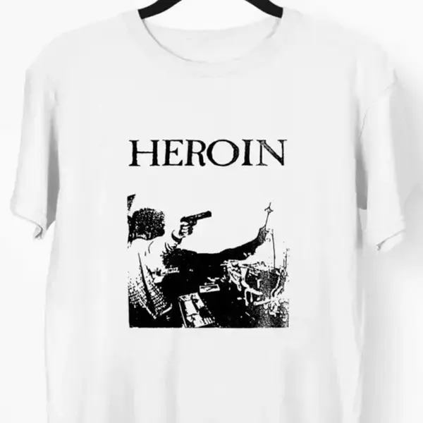 Heroin Band T-shirt, Hardcore Screamo Band T-shirt