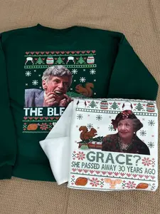 The Blessing - Grace She Pass Away 30 Years Ago Christmas Vacation Sweatshirt Hoodie Shirt, Chrismas Vacation Movie Fan Lover Sweatshirt Hoodie Shirt, Nati0nal Lamp0on's Christmas Vacati0n T Shirt, Christmas 2024 T Shirt