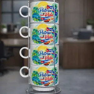 Fortune Coffee Mug - Personalized Drinkware Cup with Photo Slots for Customization