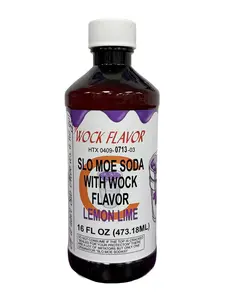 LEMON LIME W/ WOCK FLAVOR SODA - 16oz Pint Series