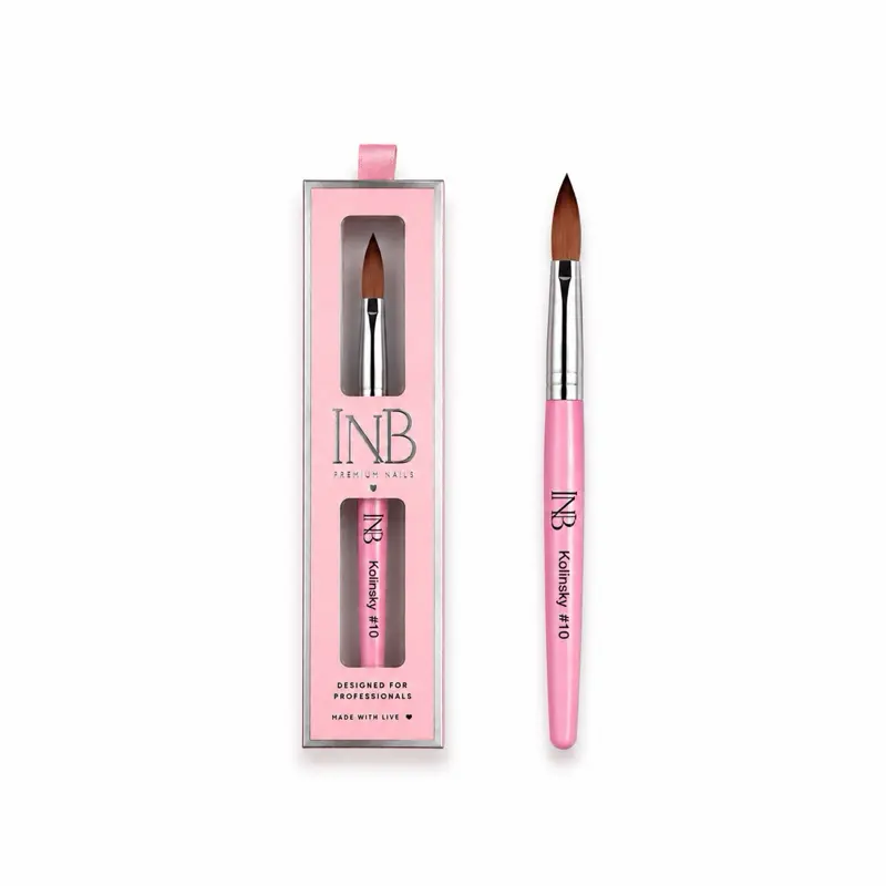 INB Premium Kolinsky Nail Brush #10