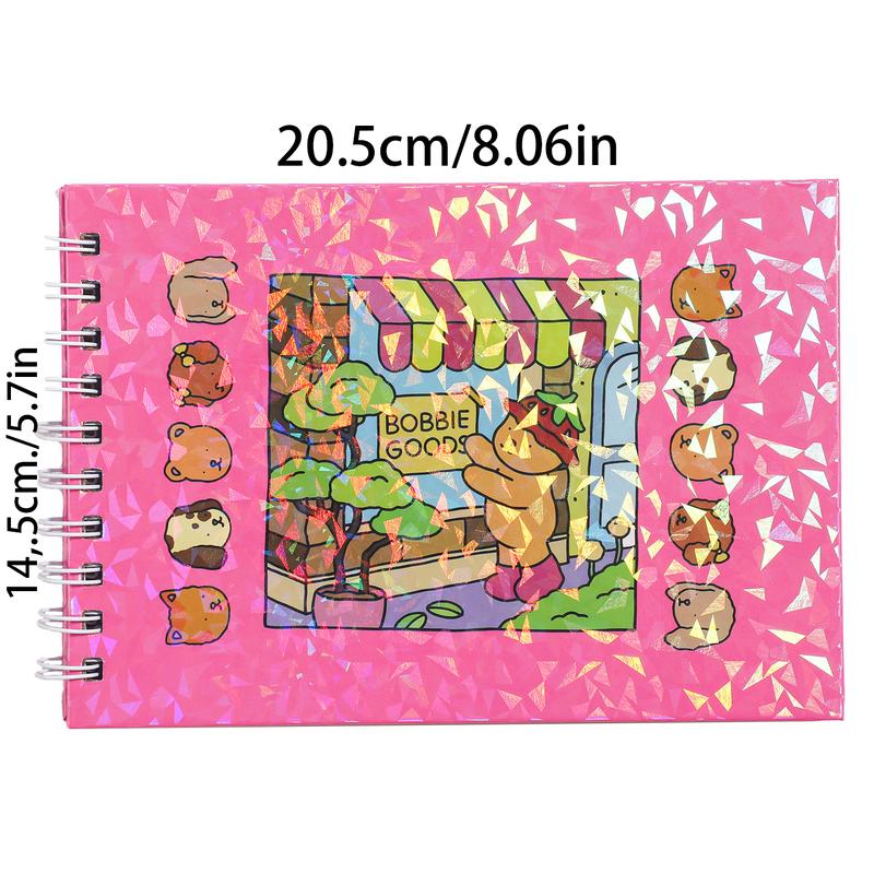 1pc A5 Coloring Book BOBBIE GOODS Cartoon Doodle New Coloring and Drawing Book
