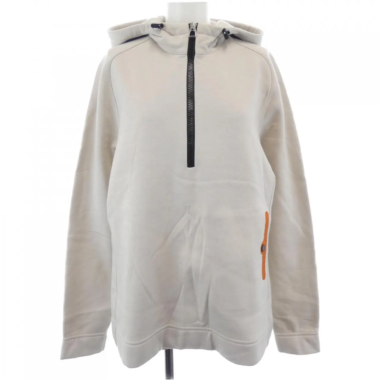 Pre-owned HERMÈS Cotton Small Leather Goods Hermes Clou de Selle Sellier Sweatshirt