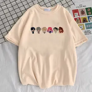 Alien Stage Friends T-Shirt, Fanmerch ALNST Merchandise, Perfect For Anime Fans, Comfort Cotton Shirt, Summer Outfits