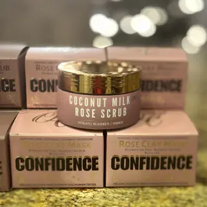 Coconut Rose Body Scrub Hydrating Body Care