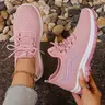 Women's Lightweight Breathable Mesh Sports Shoes, Soft Sole Anti-Slip Mom Shoes, Casual Walking Shoes for Spring Summer, Versatile Everyday Wear, Breathable Lightweight Footwear