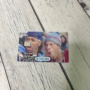 How high is the bill credit card skin sticker decal How high is the bill credit card skin sticker decal